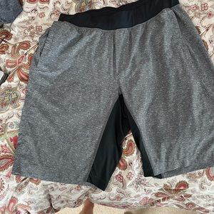 Mens Lululemon shorts. Size large.  11/12 inch length.